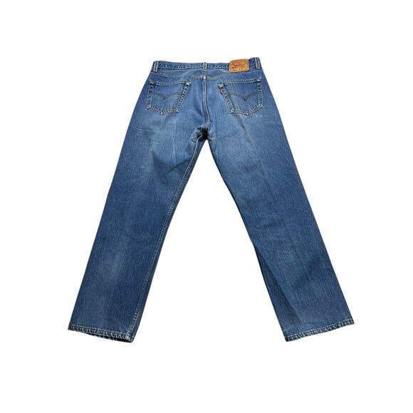Levi's  501XX Blue Denim Jeans Mens 38x33 (Fits 34x30)  Made in USA Vintage 90s - Picture 13 of 15